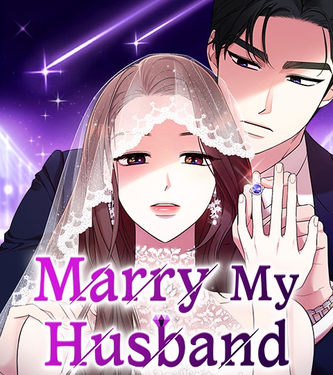 Marry My Husband cover. Official cover: WEBTOON