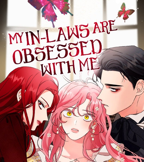Official cover for My In-Laws Are Obsessed With Me - WEBTOON and Naver Webtoon; artwork by seungwoo.
