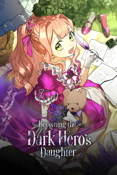 Becoming the Dark Hero's Daughter cover