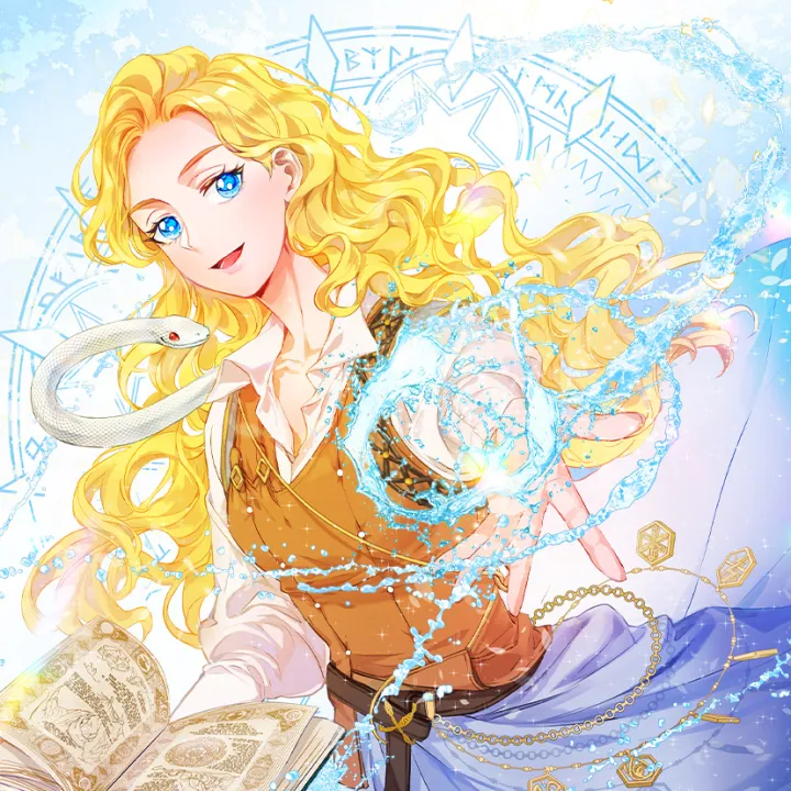 The Golden-Haired Summoner cover