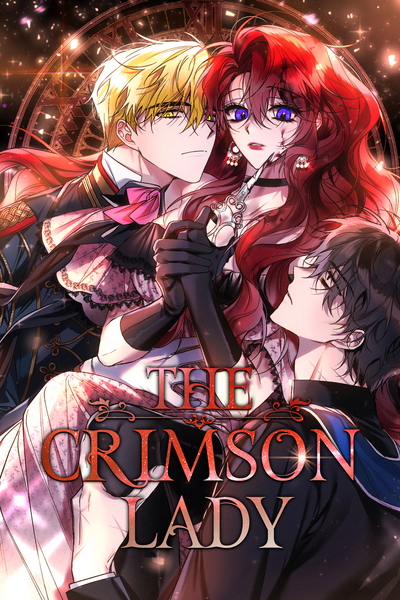 The Crimson Lady cover. Cover art sourced from the official Tapas series page; Copyright TAEGONG, WHITE RAIN, CHA SEO-JIN / Terapin.