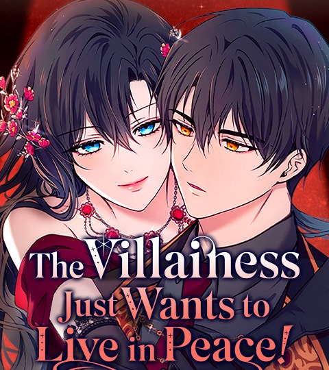 The Villainess Just Wants to Live in Peace! manhwa cover